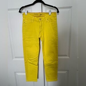 Kate Spade Vibrant Yellow Denim Pants